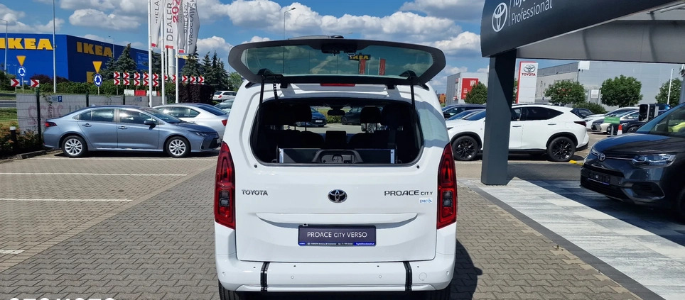 Toyota Proace City Verso cena 189000 przebieg: 5, rok produkcji 2023 z Przemyśl małe 211